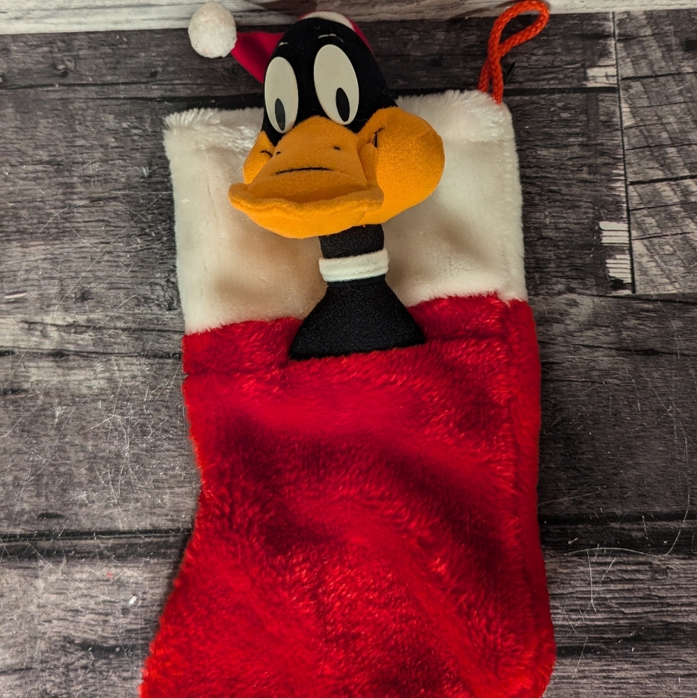 Small Daffy Duck Christmas Stocking